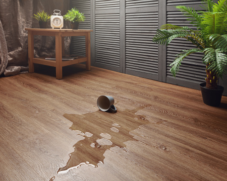 Клеевая LVT плитка Aquafloor Настоящее дерево клеевой (RealWood Glue) AF6051 GLUE